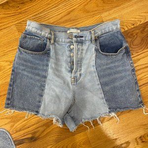 Pac Sun High Waist Jean Shorts